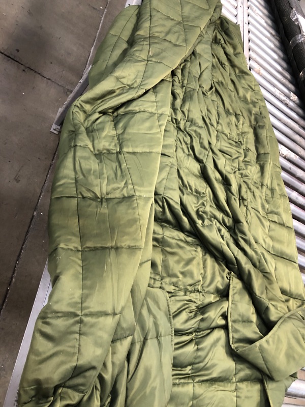 Photo 1 of **USED** Weighted Blanket- Green