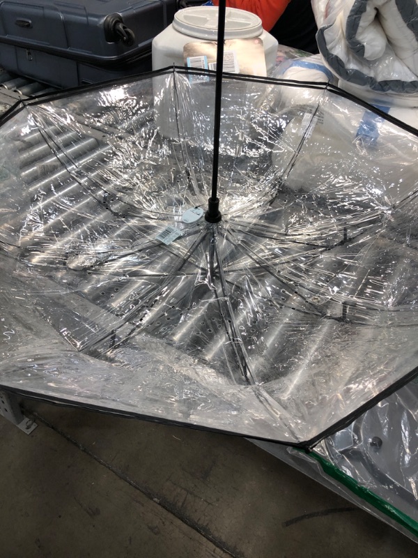 Photo 2 of **USED** totes InBrella Reverse Close Umbrella, Clear