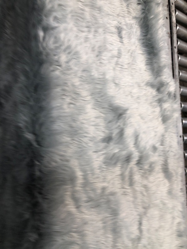 Photo 1 of **USED** Light Greyish Blue Rug 5' x 7' 