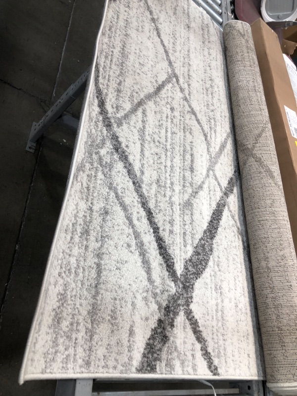 Photo 1 of **USED** 5'x8' Gray Rug- Made in Turkey