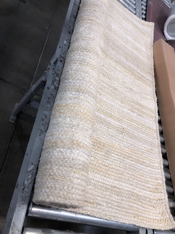 Photo 1 of **USED** nuLoom Tan and White 5'x8' Rug