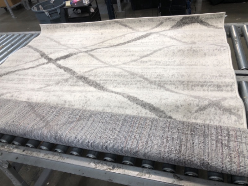 Photo 1 of **USED** nuLoom 5'x8' Gray Rug, Made in Turkey 