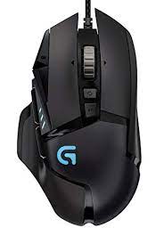 Photo 1 of Logitech G502 HERO High Performance Wired Gaming Mouse, HERO 25K Sensor, 25,600 DPI, RGB, Adjustable Weights, 11 Programmable Buttons, On-Board Memory, PC / Mac, Black