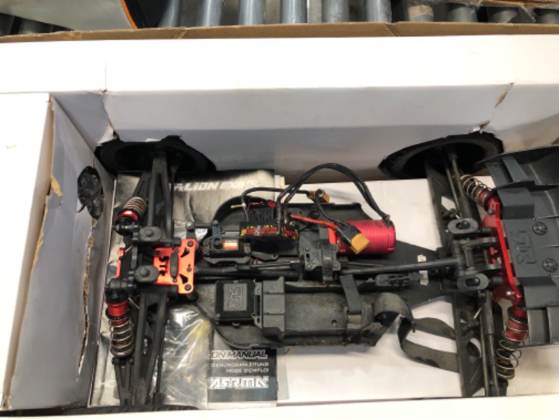 Photo 4 of ARRMA RC Truck 1/8 Talion 6S BLX 4WD Extreme Bash Speed Truggy RTR (Battery and Charger Not Included), Black, ARA8707