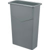 Photo 1 of 2 Pack  10 Gallon Commercial Office Wastebasket, Grey