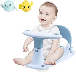 Photo 1 of Baby Bath Seat for Tub Sit Up - Collapsible Infant Toddler Bathtub Seat for 6 to 18 Months,Baby Bath Shower Chair