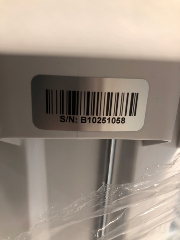 Photo 1 of simplehuman 40 Liter / 10.6 Gallon Slim Kitchen Step Trash Can with Liner Rim, 40L, White
