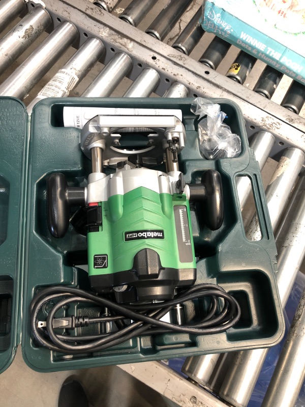 Photo 2 of Metabo HPT Plunge Router with 1/2-Inch Collet, 3-1/4 HP, Variable Speed (M12VE)
