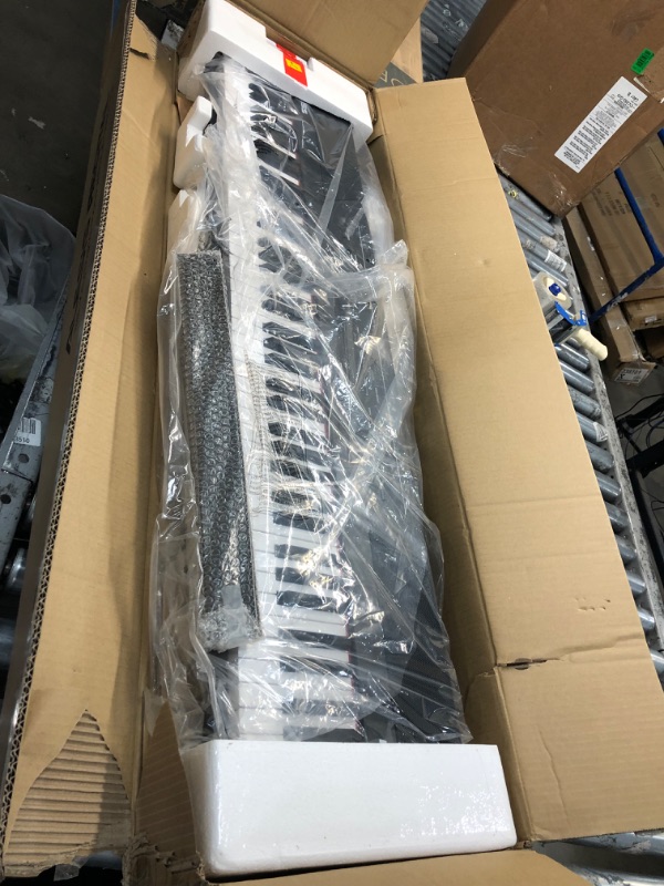Photo 1 of Alesis Recital – 88 Key Digital Piano Keyboard with Semi Weighted Keys, 2x20W Speakers, 5 Voices, Split, Layer and Lesson Mode, FX and Piano Lessons Recital Piano Only