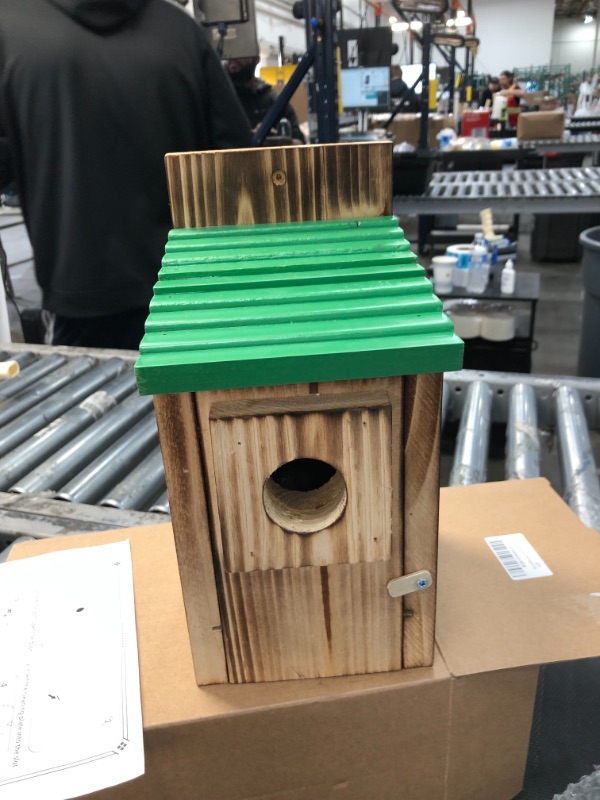 Photo 2 of 
Woodlink 12.5-in H Tan Recycled Plastic Bluebirds Nesting Box Predator Proof Bird House