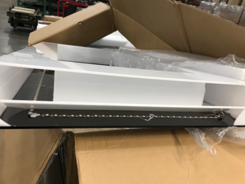 Photo 1 of VEVOR LED Lighted Liquor Bottle Display, Square 48 Inches, Supports USB,Illuminated Home Bar Shelf w/RF Remote & App Control 7 Static Colors 1-4 H Timing, Acrylic Wall-Mounted Shelf for 24 Bottles