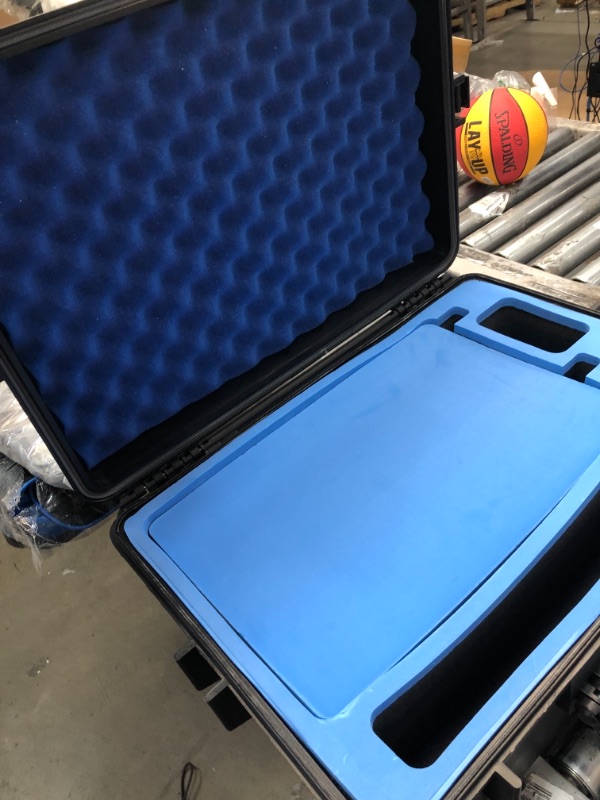 Photo 1 of CASEMATIX Hard Shell Travel Case Compatible with PlayStation 5 Console, Controllers, Games and Accessories - Waterproof PS5 Carrying Case with Customized Foam for Both Standard and Digital Editions