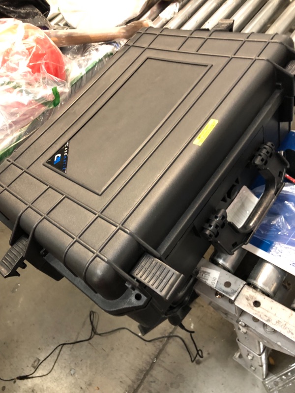 Photo 1 of CASEMATIX Hard Shell Travel Case Compatible with PlayStation 5 Console, Controllers, Games and Accessories - Waterproof PS5 Carrying Case with Customized Foam for Both Standard and Digital Editions