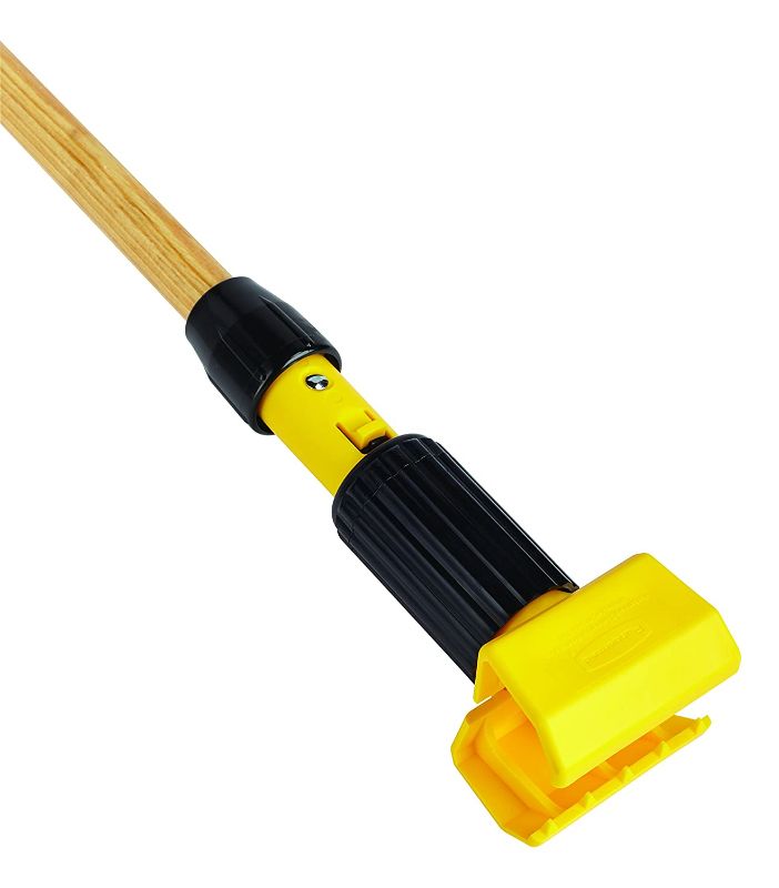 Photo 1 of 
Rubbermaid Commercial Products Wood Mop Handle, 60-Inch, Lightweight Wet Mop Gripper with Heavy-Duty Clamp Handle for Floor Cleaning