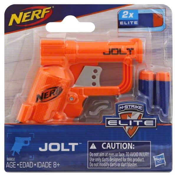 Photo 1 of 3PK-Nerf N-Strike Elite Jolt Blaster with Ammo for Ages 8+
