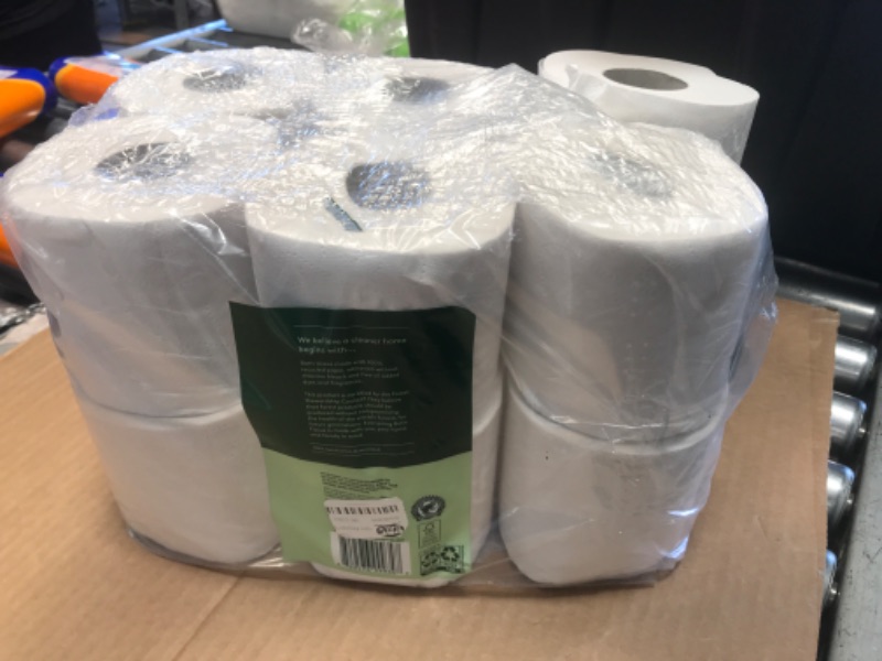 Photo 2 of 100% Recycled Toilet Paper - 12 Rolls - Everspring&#8482;