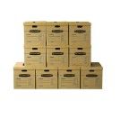 Photo 1 of Bankers Box SmoothMove Classic Moving Boxes, Large, 21 x 17 x 17 Inches, 10 Pack (7718202)