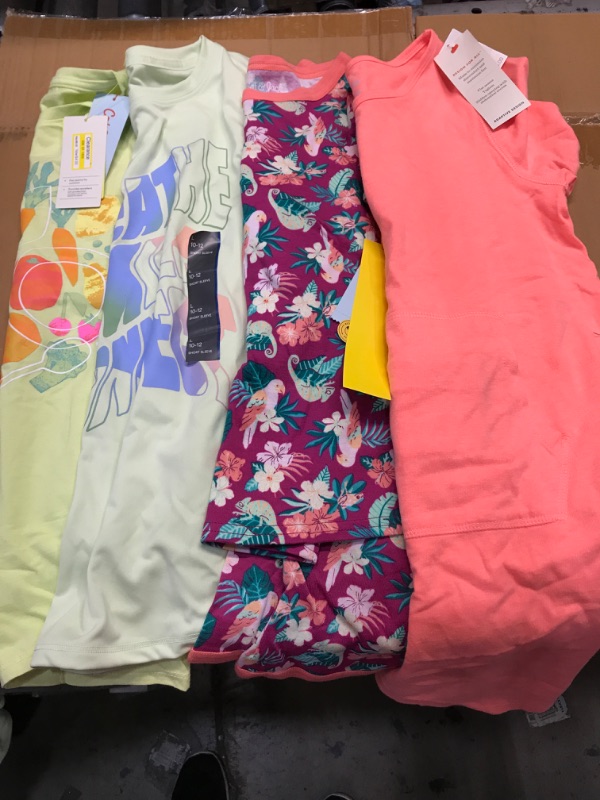 Photo 1 of **10/12** 4 PIECES OF GIRLS ASSORTED CLOTHING