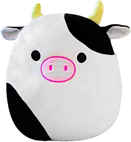 Photo 1 of Cow Plush Pillow, 8"Cute Soft Cow Plush Animal Plush Toy, a Good Gift for Kids Girlfriend Christmas Birthday (8 INCH)
