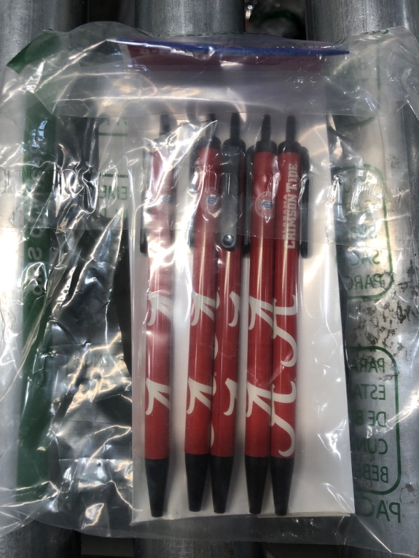 Photo 2 of NCAA Alabama Crimson Tide Disposable Click Pens