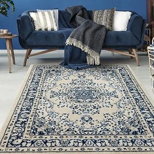 Photo 1 of Antep Rugs Oriental 6x9 Traditional Medallion Indoor Area Rug Siesta (Blue Gray, 6'7" x 9')
Visit the Antep Rugs Store