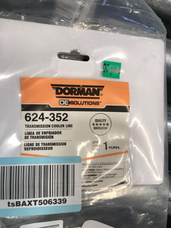 Photo 2 of Dorman 624-352 Automatic Transmission Oil Cooler Hose Assembly Compatible with Select Dodge Models