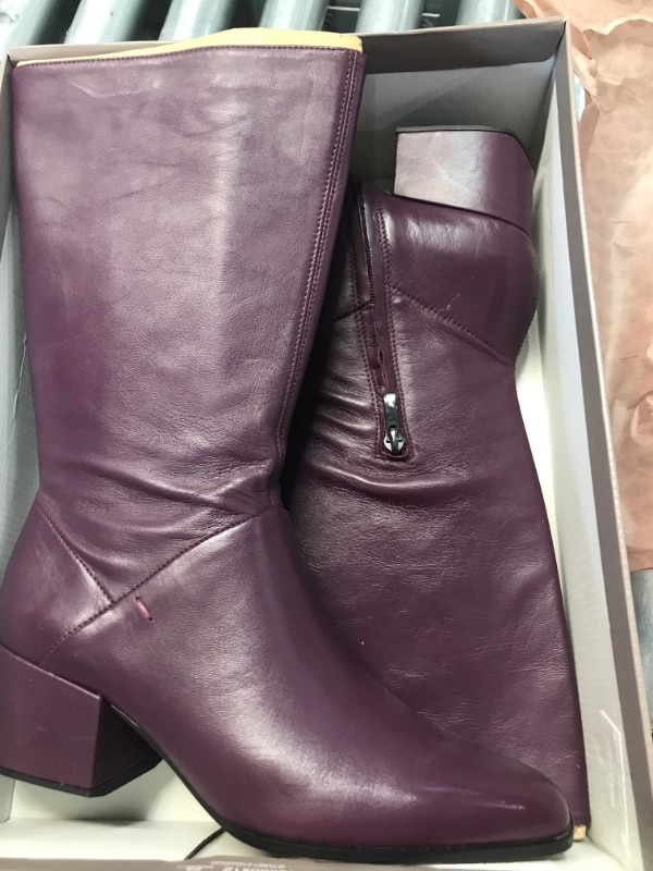 Photo 2 of Franco Sarto Jaxine Boot in Plum at Nordstrom, Size 10
