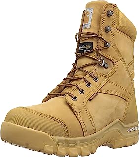 Photo 1 of Carhartt Men's 8" Rugged Flex Insulated Waterproof Breathable Soft Toe Work Boot, 8.5m