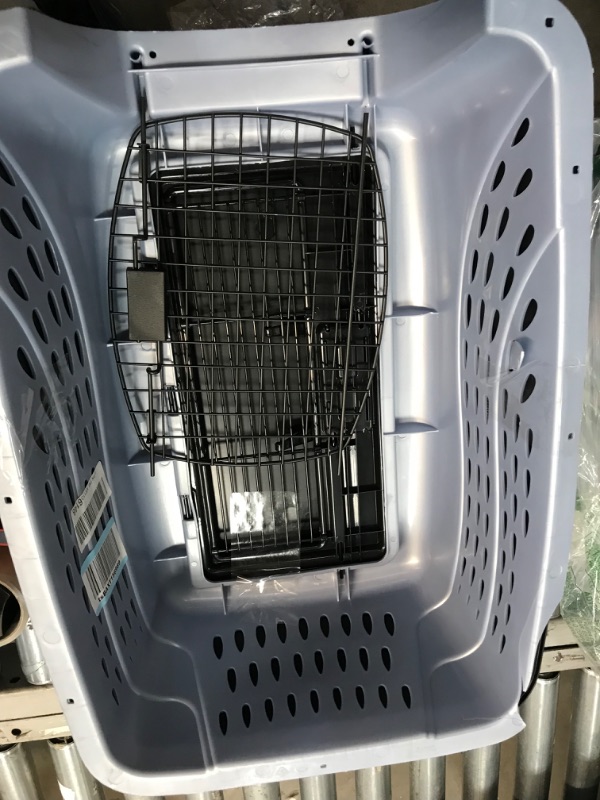 Photo 1 of 2 pack Petmate Two Door Pet Kennel for Pets up to 15 Pounds BLUE 24 INCH and Vari Dog Kennel, Various Sizes 36 INCHES Crate