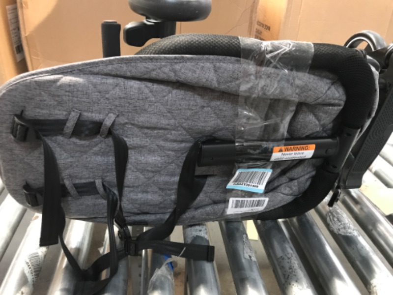 Photo 2 of Dream On Me Lightweight And Compact Coast Rider Stroller With One Hand Easy Fold, Adjustable Handles And Soft Ride Wheels, Grey