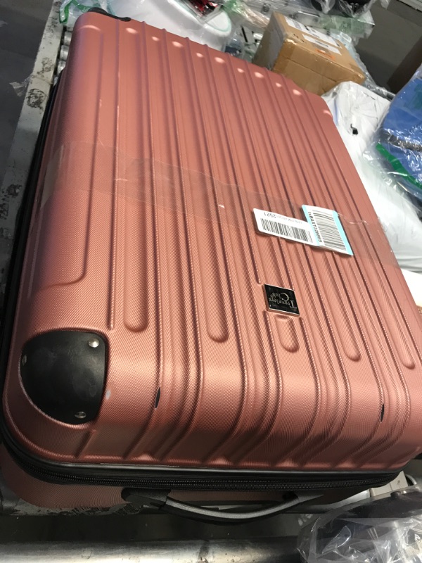 Photo 2 of 26" Spinner suitcase: 26" Travelers Club Expandable Midtown Hardside Luggage