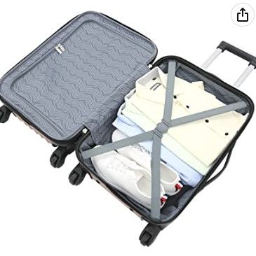 Photo 1 of 26" Spinner suitcase: 26" Travelers Club Expandable Midtown Hardside Luggage