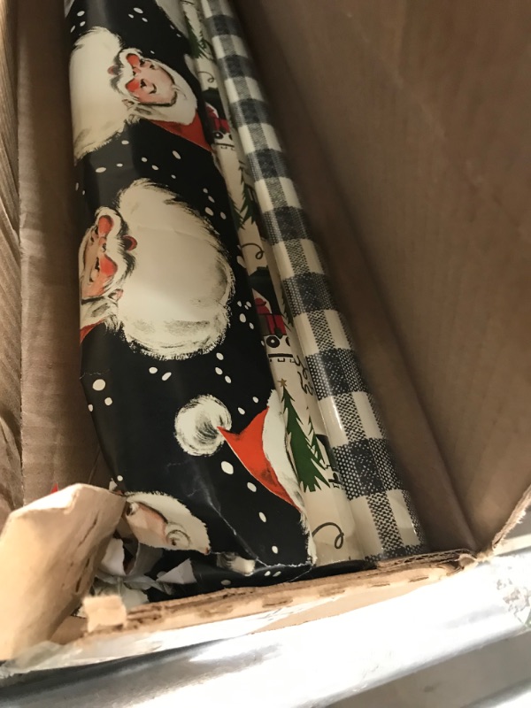 Photo 1 of 3 rolling christmas wrapping paper 