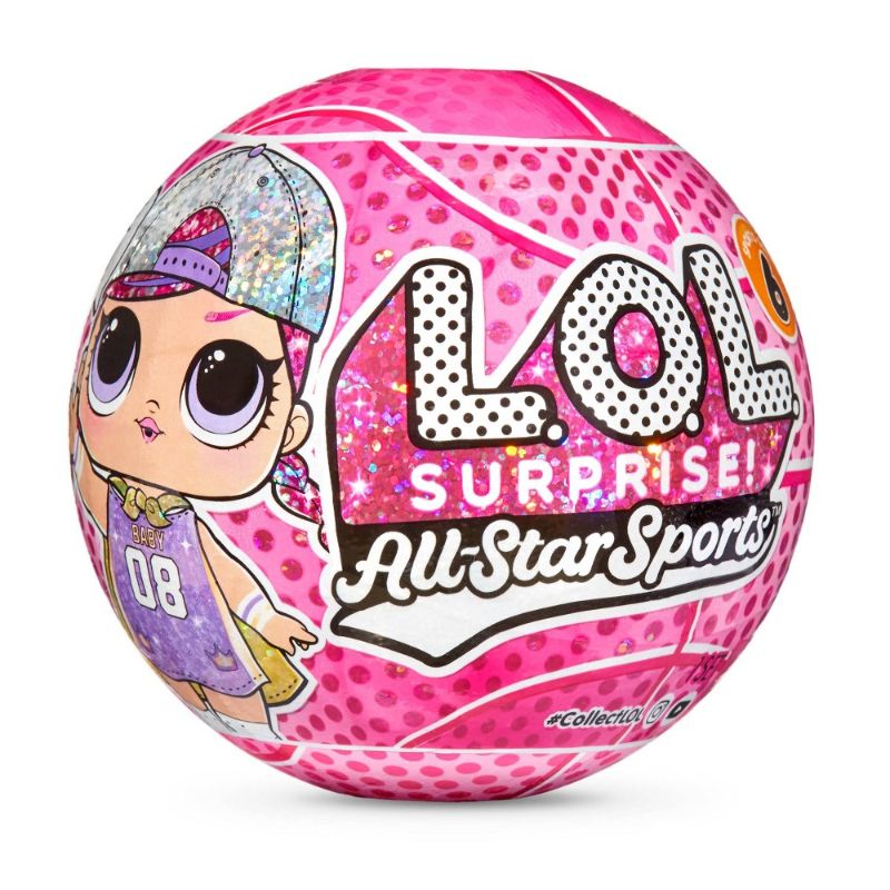 Photo 1 of *** BUNDLE OF 3 ASSORTED *** LOL Surprise All-Star B.B.s Sports Sparkly Basketball Series with 8 Surprises Great Gift for Kids Ages 4 5 6+
