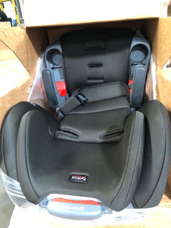 Photo 3 of BRITAX GROW WITH YOU CLICKTIGHT HARNESS-TO-BOOSTER, BLACK CONTOUR SAFEWASH CLICKTIGHT BLACK CONTOUR
