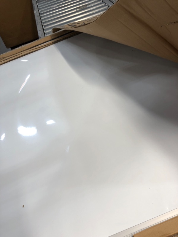 Photo 1 of 36" x 48" White Board with Installation Kit
XBoard MagnetWhiteboard 48 x 36, White Board 4 x 3, Dry Erase Board with Detachable Marker Tray