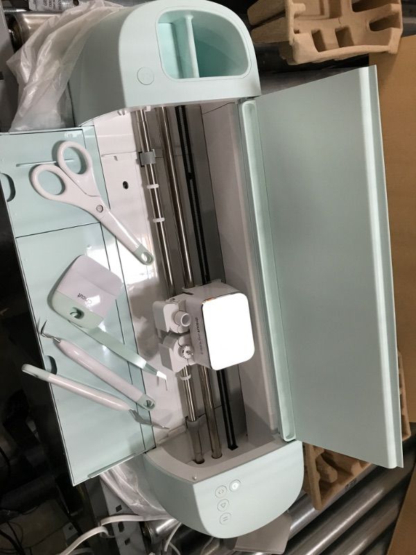 Photo 4 of CRICUT EXPLORE 3 - 2X FASTER DIY CUTTING MACHINE FOR ALL CRAFTS, MATLESS CUTTING WITH SMART MATERIALS, CUTS 100+ MATERIALS, BLUETOOTH CONNECTIVITY, COMPATIBLE WITH IOS, ANDROID, WINDOWS & MAC CRICUT EXPLORE AIR 3
