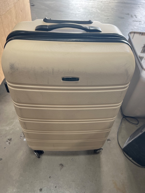 Photo 2 of ***ONLY THE LARGER LUGGAGE*** Rockland Expandable 2pc Spinner Luggage Set - White