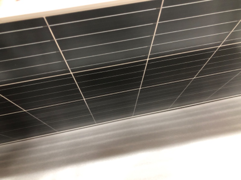 Photo 1 of **USED/VERY MINOR DAMAGE** 195W 12V Monocrystalline Solar Panel