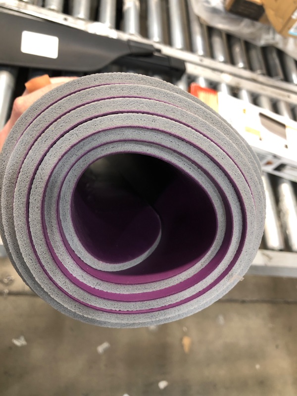 Photo 1 of **USED** Yoga Mat- Grey and Purple
