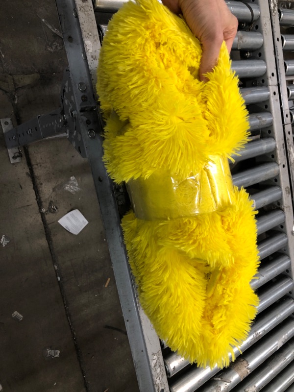 Photo 2 of **USED** Medium Sized Fluffy Yellow Mat- unspecified dimensions 