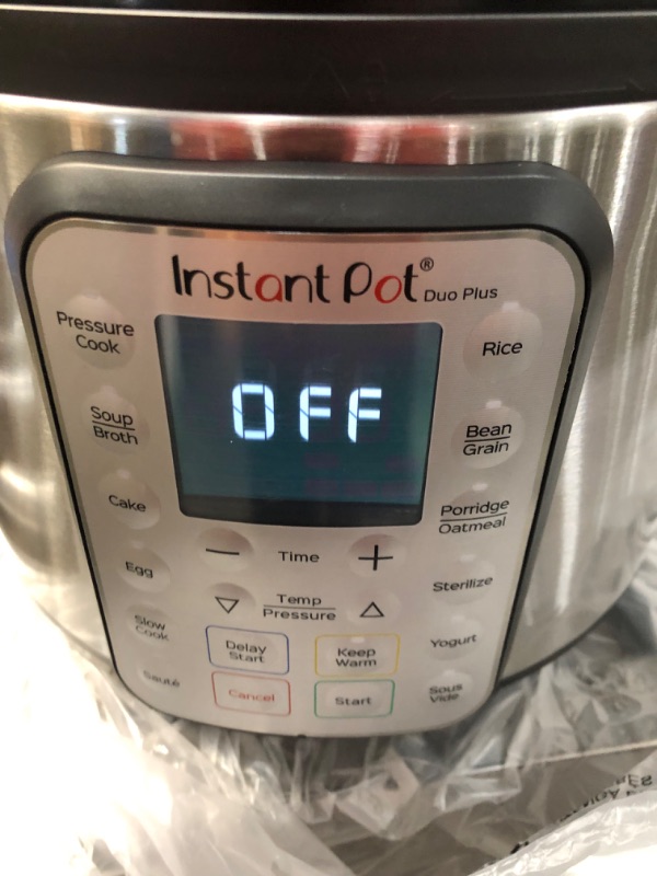 Photo 3 of **USED** Instant Pot Duo Plus 9-in-1 Electric Pressure Cooker, Slow Cooker, Rice Cooker, 6 Quart
