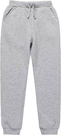 Photo 1 of AMERICLOUD Kids Jogger Sweatpants Soft Brushed Fleece Pants Adjustable Drawstring Athletic Pants for Boys and Girls
6-7 years