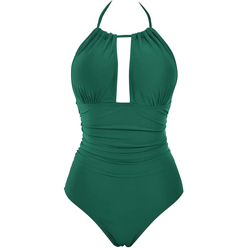 Photo 1 of Dark torqouise one piece body swimsuit