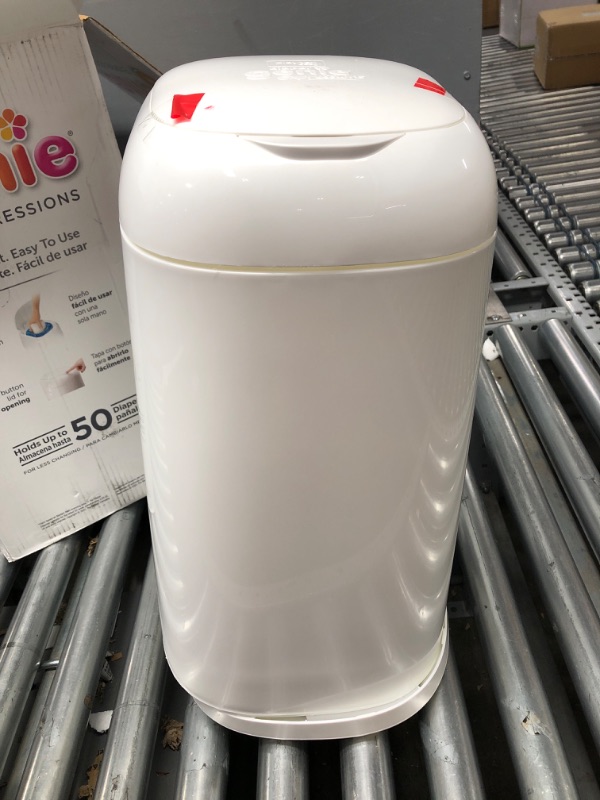 Photo 2 of Diaper Genie Expressions Pail | Odor-Controlling Baby Diaper Disposal System | Includes Diaper Pail and 1 Starter Refill Bag