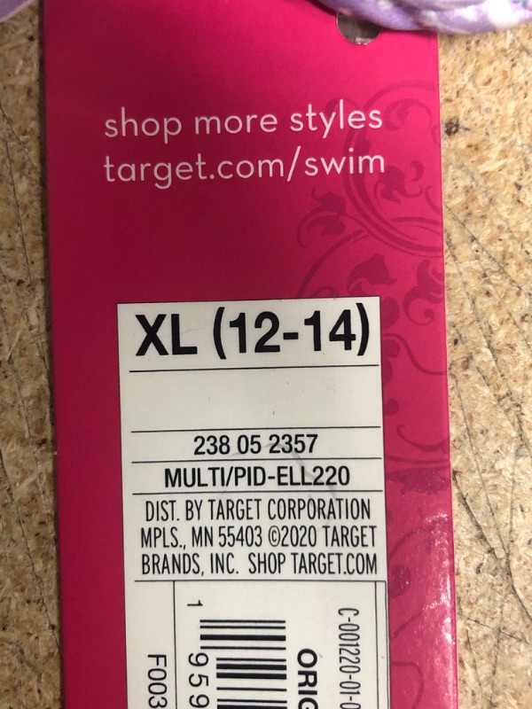 Photo 1 of Juniors' Bralette Bikini Top - Xhilaration™ Multi Paisley Print
 SIZE X-LARGE 