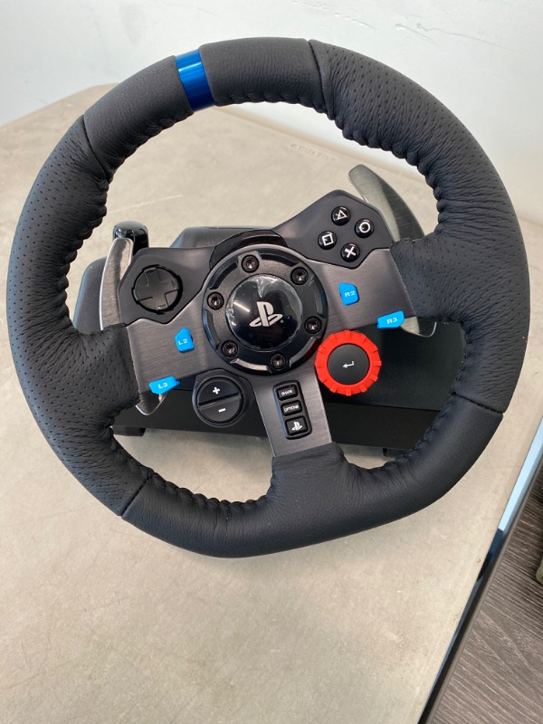 Photo 3 of Logitech G Dual-Motor Feedback Driving Force G29 Gaming Racing Wheel with Responsive Pedals + Logitech G Astro A30 LIGHTSPEED Wireless Gaming Headset Wheel + A30(no headset included)