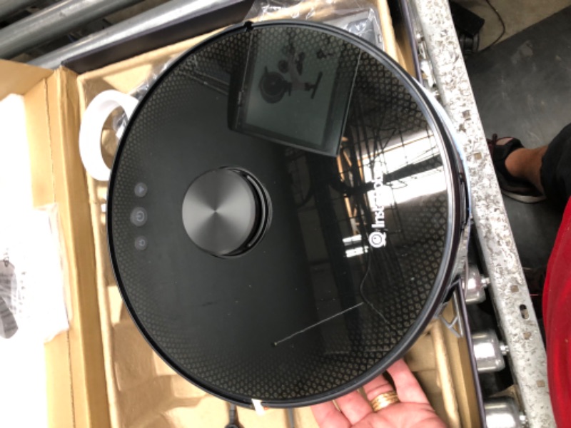 Photo 1 of InstaRobo R1 Robot Vacuum and Mop, Multi-Floor Mapping, Lidar Navigation, No-go Zones, Selective Room Cleaning, 2000Pa Suction, Wi-Fi Connected, Alexa Voice Control, 150 Mins Run Time Robotic Vacuum