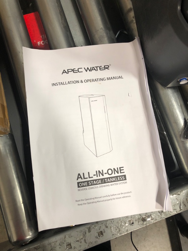 Photo 4 of APEC Tankless RO Water Filter System ROTL-AIO - Four-in-One Premium Reverse Osmosis Water Filtration, 2:1 Pure to Drain, Filters Fluoride, Heavy Metals, 1K+ Impurities, Easy DIY Install & Care