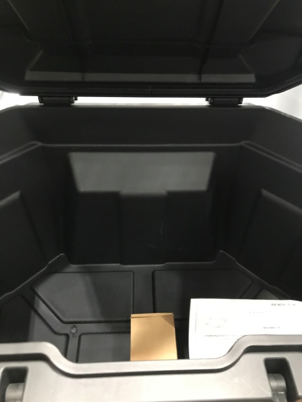 Photo 3 of 73 QT Rear Cargo Box Compatible with Polaris RZR PRO XP ,CPOWACE UTV Lock&Ride Water-resistant Storage Bin Compatible with RZR PRO XP LE 4 2020 2021 2022,OEM Repalce Accessories #2883751 73QT